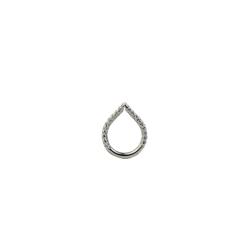 Teardrop Seam Ring