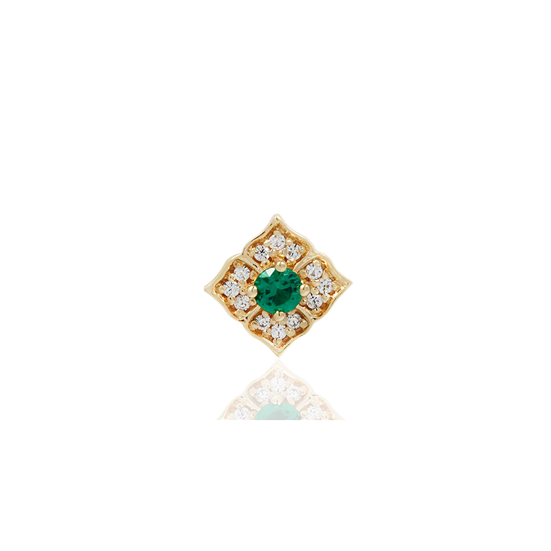 Grace Green Spinel CZ /YG