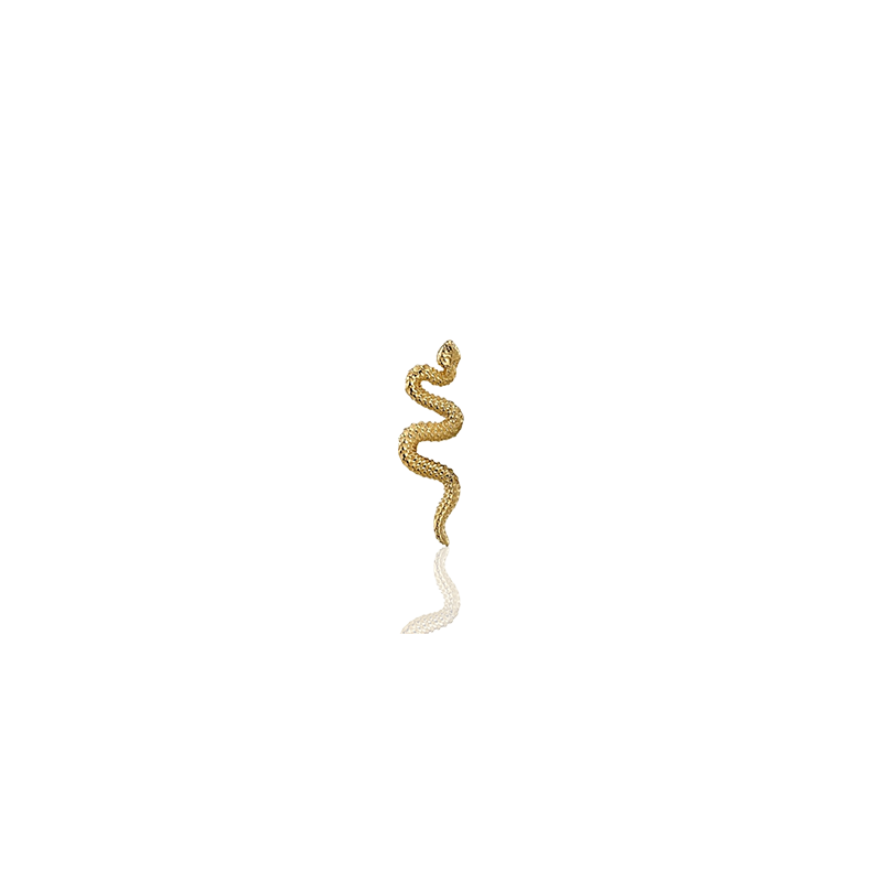 Delicate Snake - Threaded End - Geelgoud