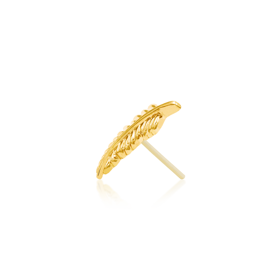 Gold Feather Quill LEFT /YG