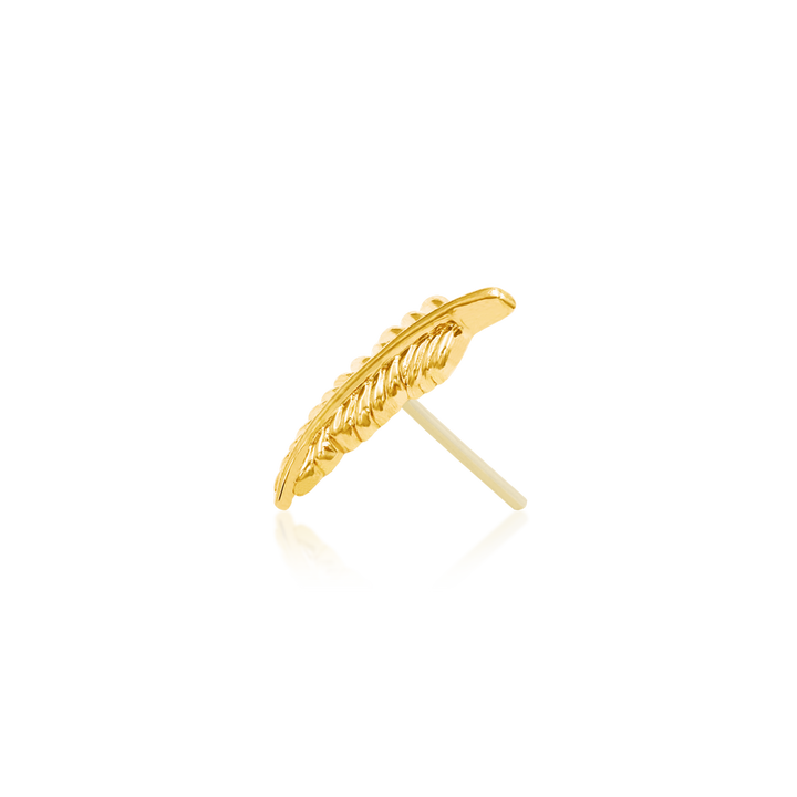 Gold Feather Quill LEFT /YG