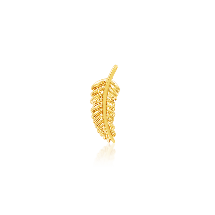 Gold Feather Quill LEFT /YG