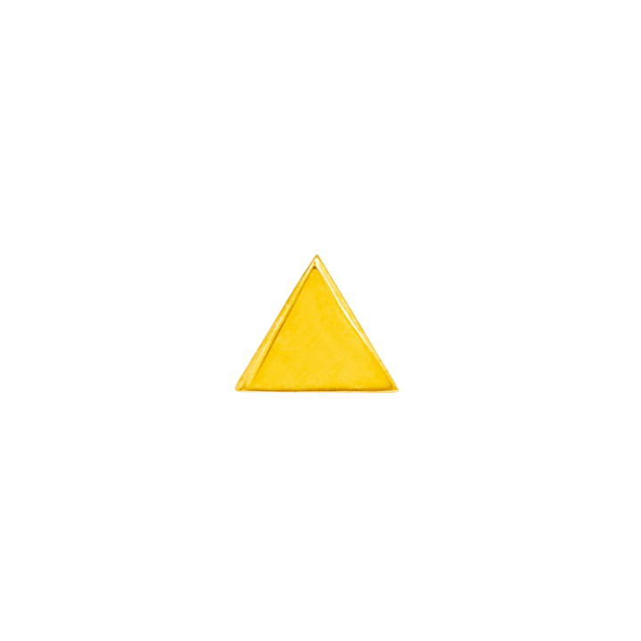 3.4mm Gold Triangle /YG