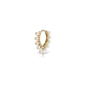 8mm Pearl Coronet Ring /YG