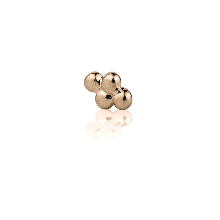 Quad Bead Cluster - Threaded End